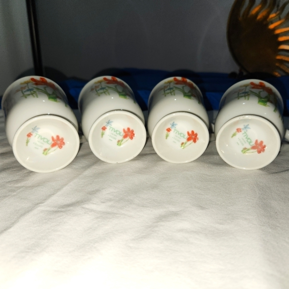 Tivoli Tuscany Mugs Fine China Made in Japan Wildflowers Floral Coffee Tea or Me - Picture 7 of 17